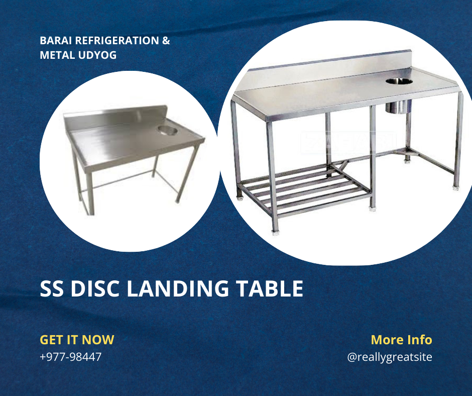 SS Disc Landing Table
